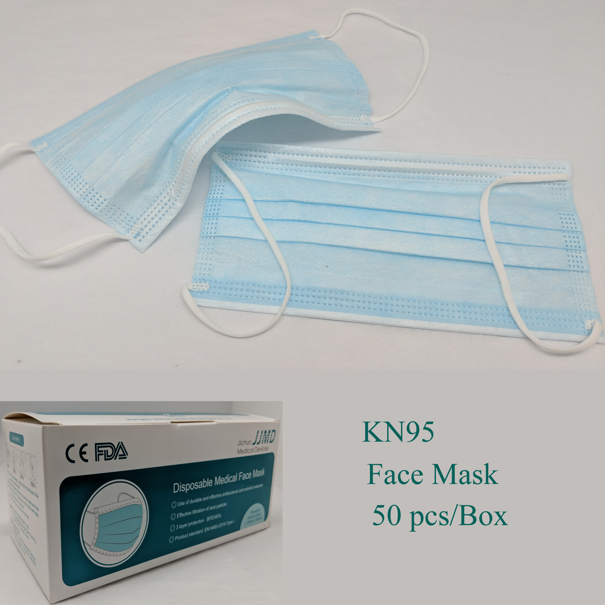 3 Ply Face Mask-50pcsOffice Pack 3