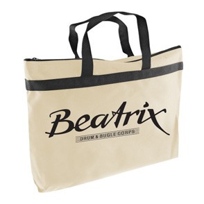 600 Denier Zippered Tote w/Gusset (14"x11"x3") 4