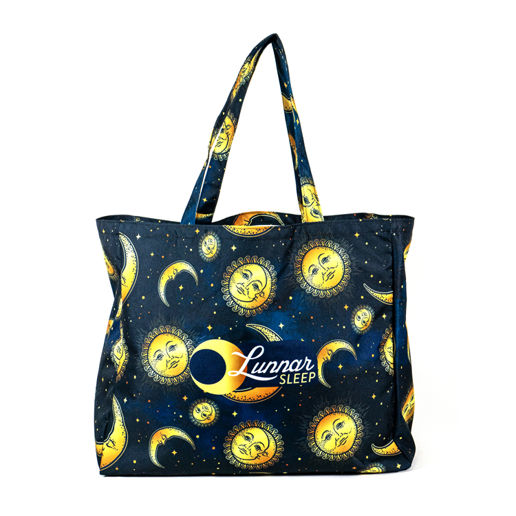 Large Full Side Gusset Tote (16"H x 18"W x 7"D) 2