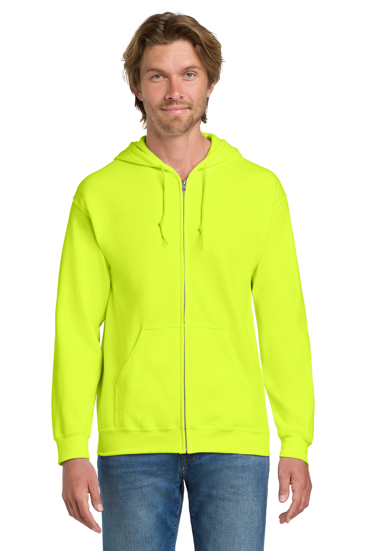Gildan - Heavy Blend Full-Zip Hooded Sweatshirt. 18600, custom hoodie or sweatshirt with logo imprint 94