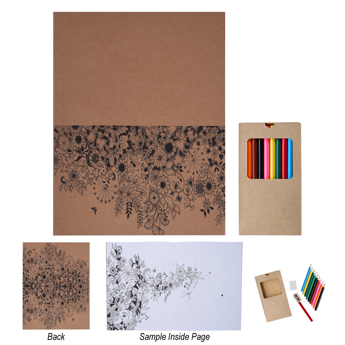 Adult Coloring Book With Colored Pencils 3