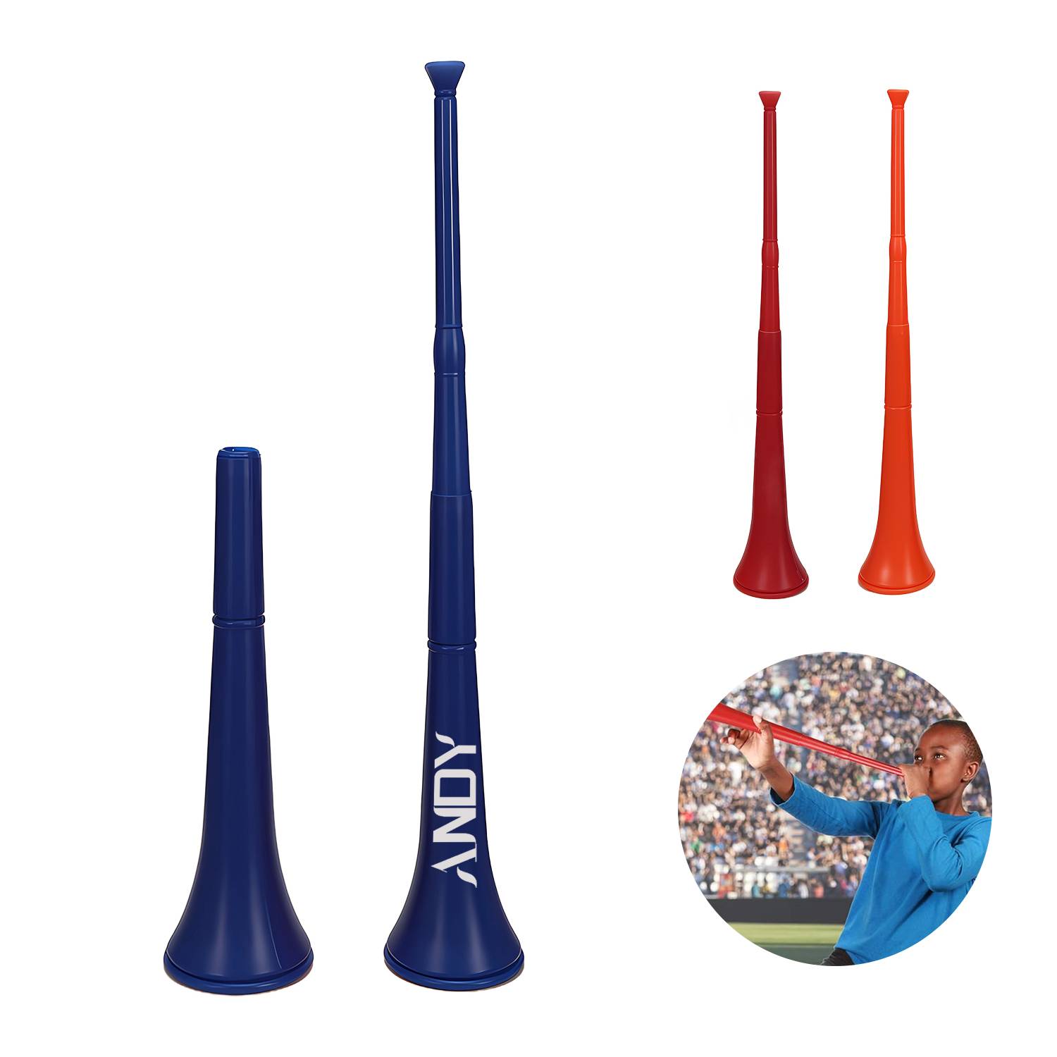 Collapsible Stadium Toys for Sports Events and Parties Horn 10