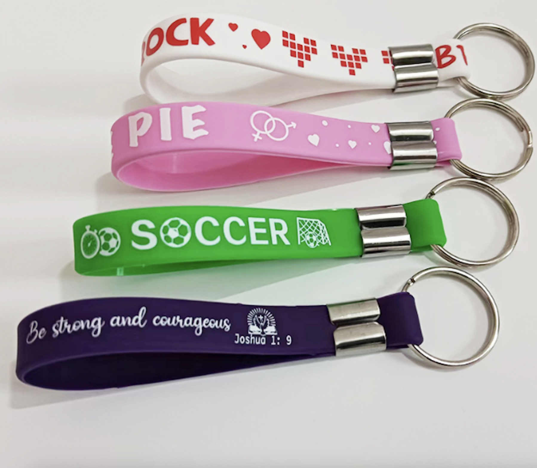 Silicone Key Chain 1