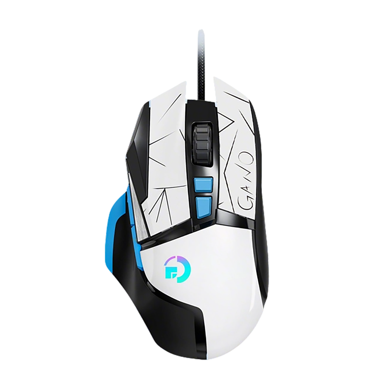 Ergonomic Wired Gaming Mouse w/ RGB Lighting 9