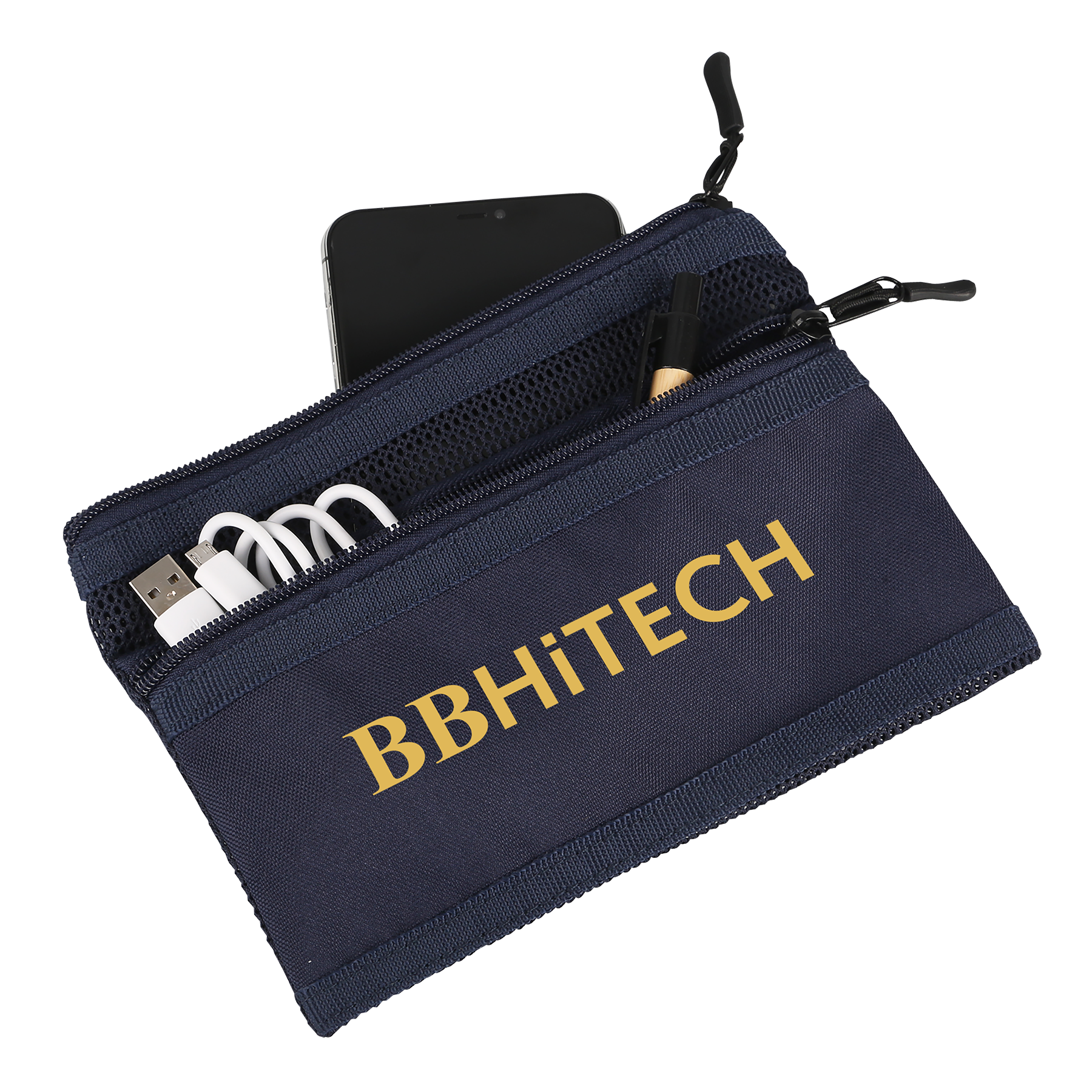 RPET Mesh Tech Organizer Pouch 2