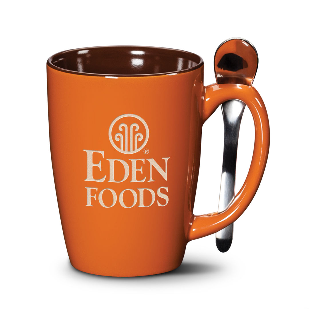 Roberta Mug & Spoon - 16oz - Deep Etch