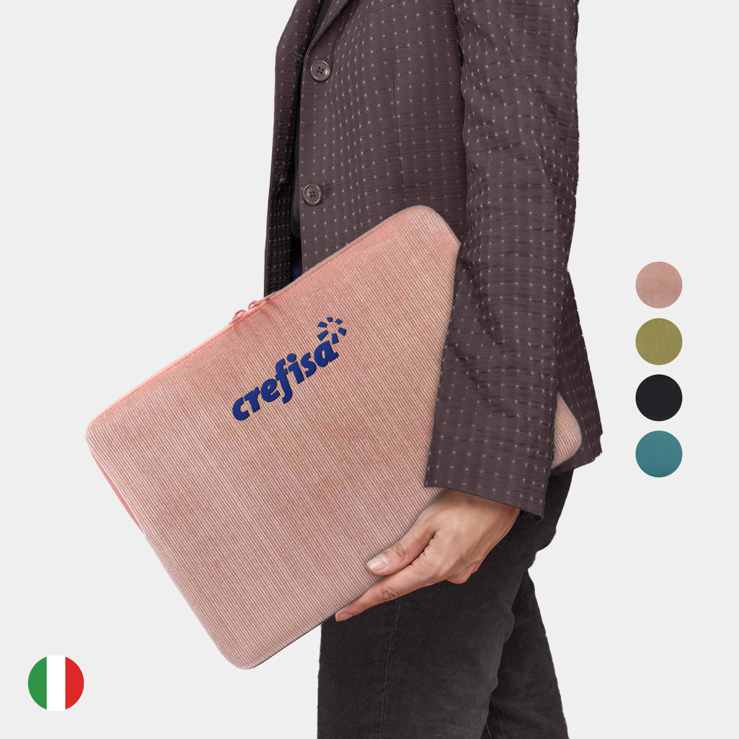 TUCANO® - Italy VELLUTO Anti-Slip Executive Business 16" Laptop Sleeve 6