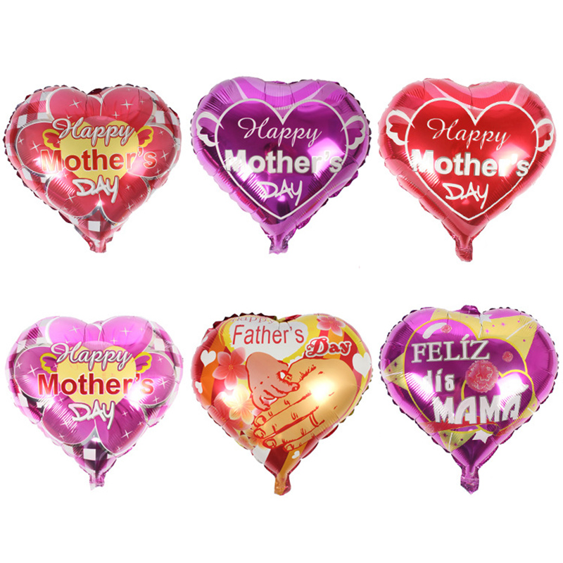 Custom 18 inches Heart Shape Foil Balloons 1