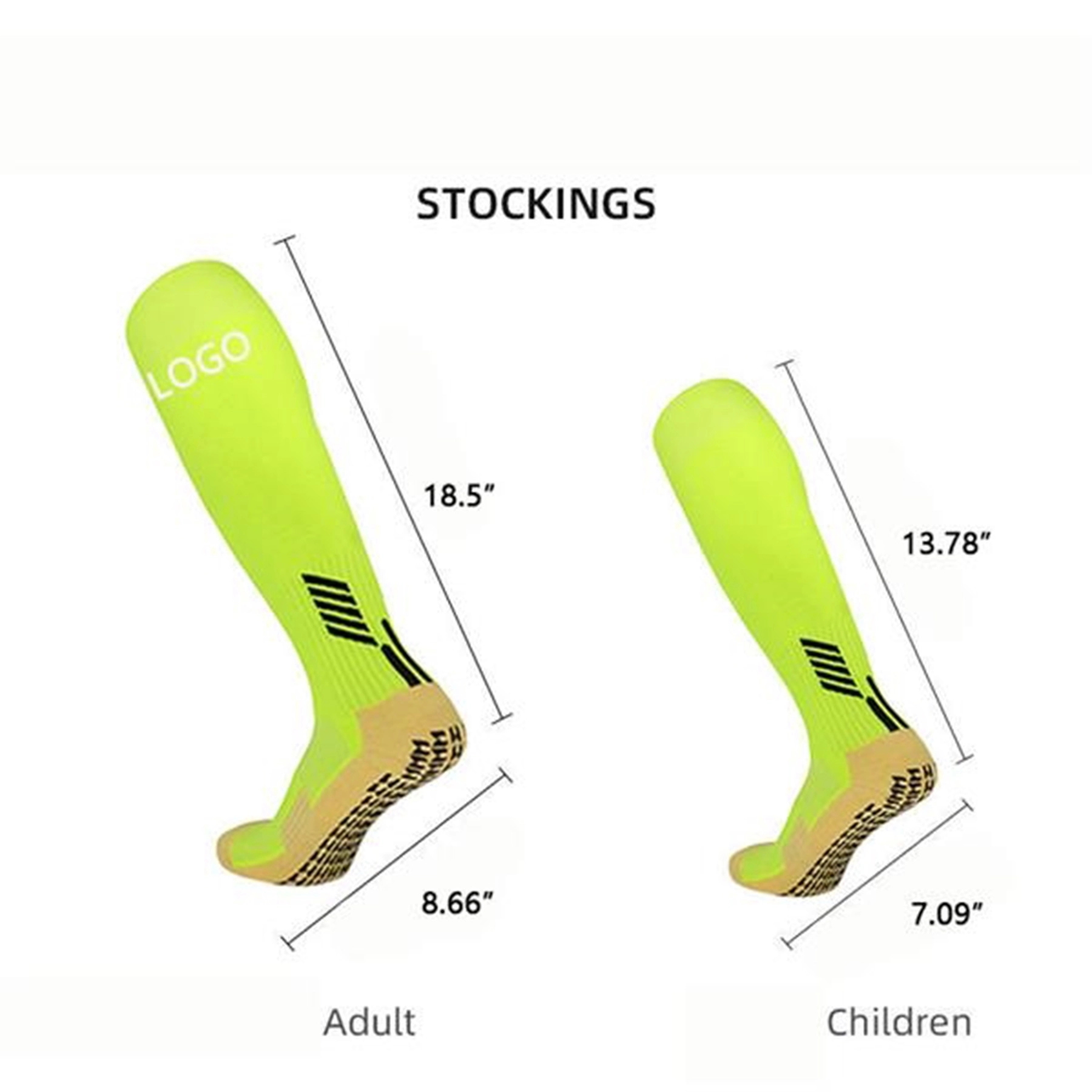 Non-slip Knee Length Socks 3