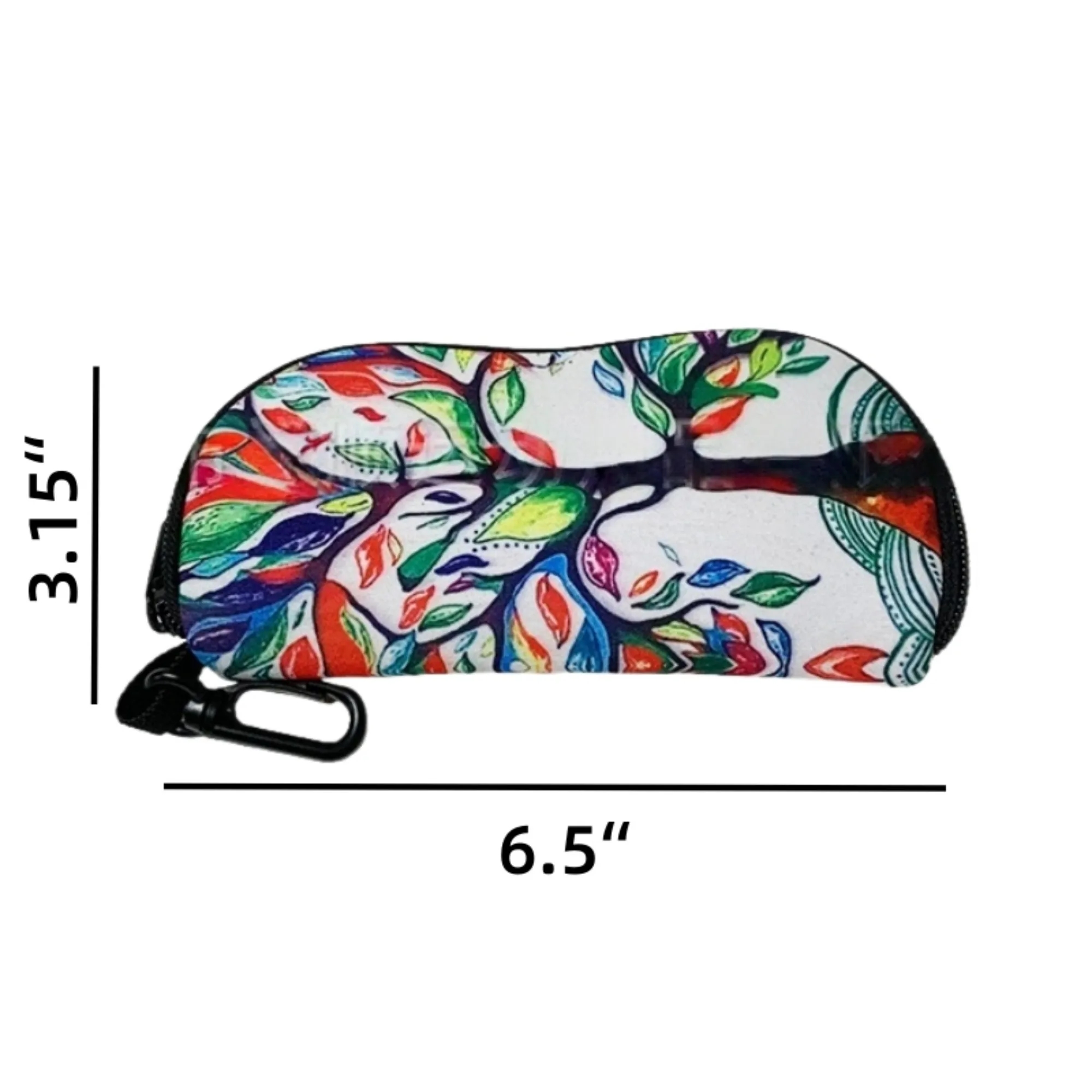 Soft Neoprene Sunglass Case Durable Portable 6