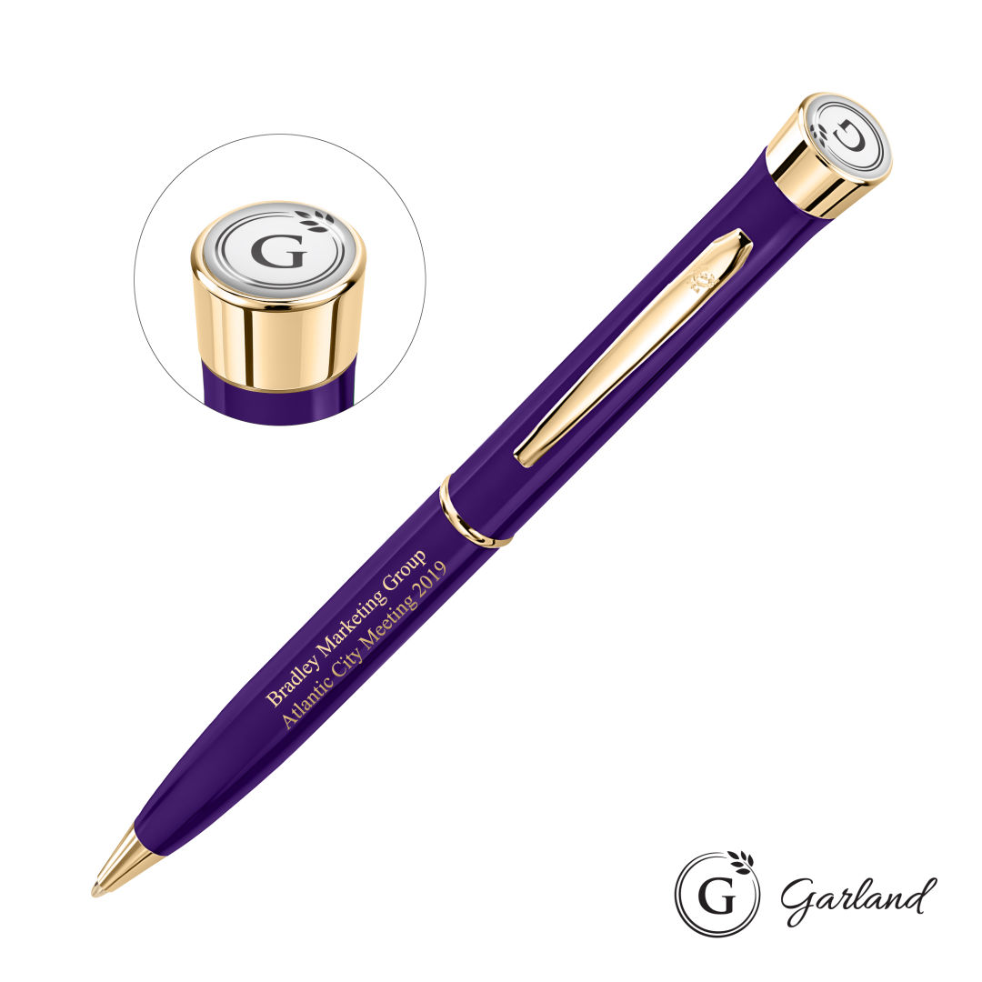 Garland® Color Twist Ballpoint Pen - Gold Accent 7