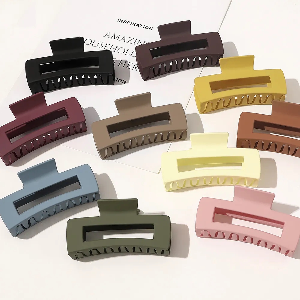 Multi Color Large Strong Hold Nonslip Claws Hair Clips 6