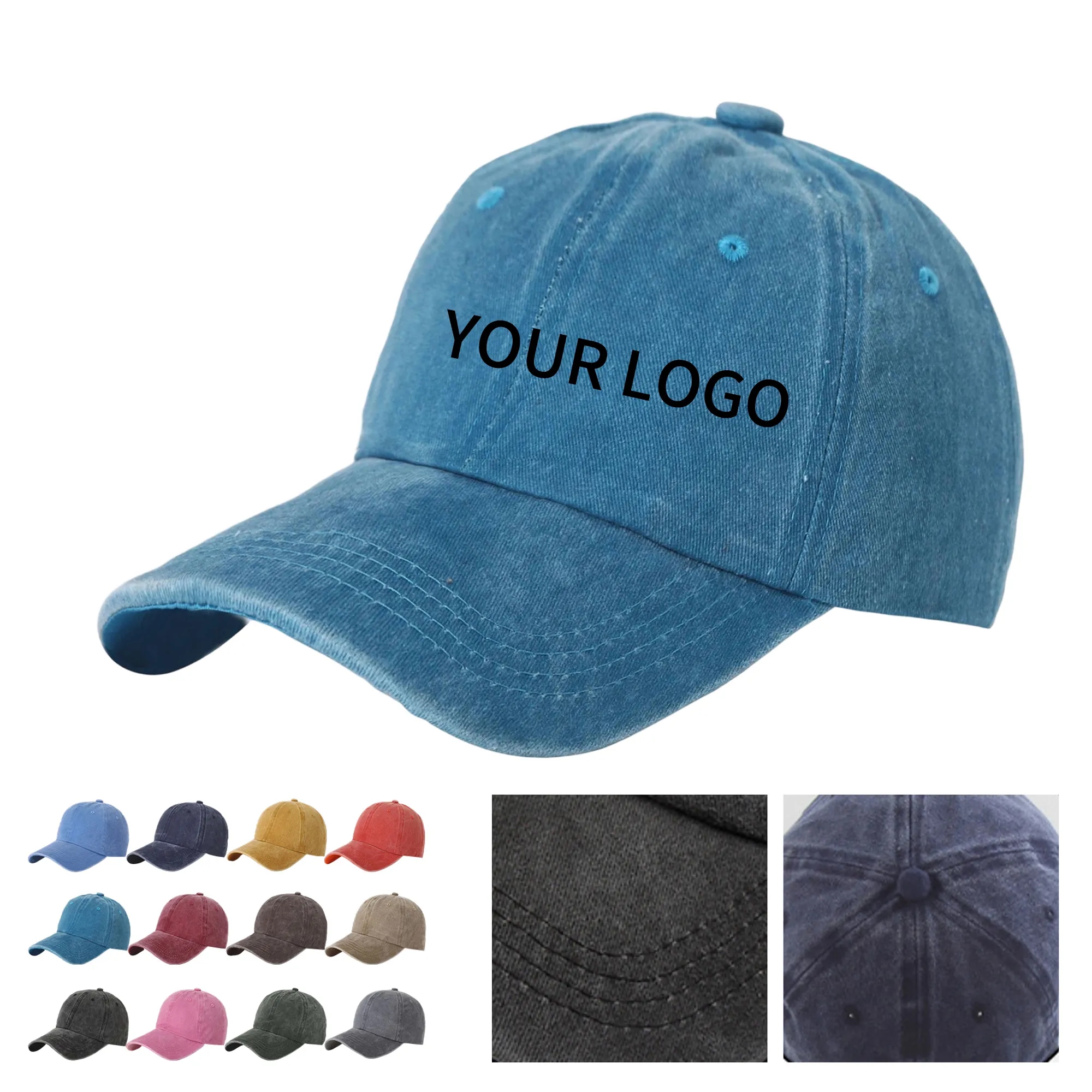 Washed Baseball Cap 15