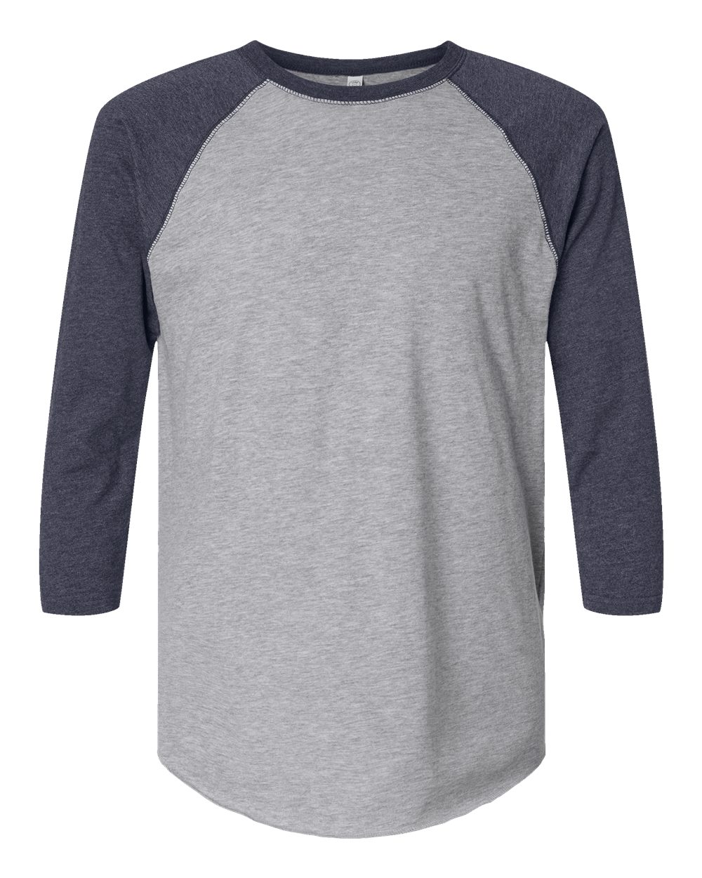 Unisex Baseball Fine Jersey Three-Quarter Sleeve Tee - 6930 17
