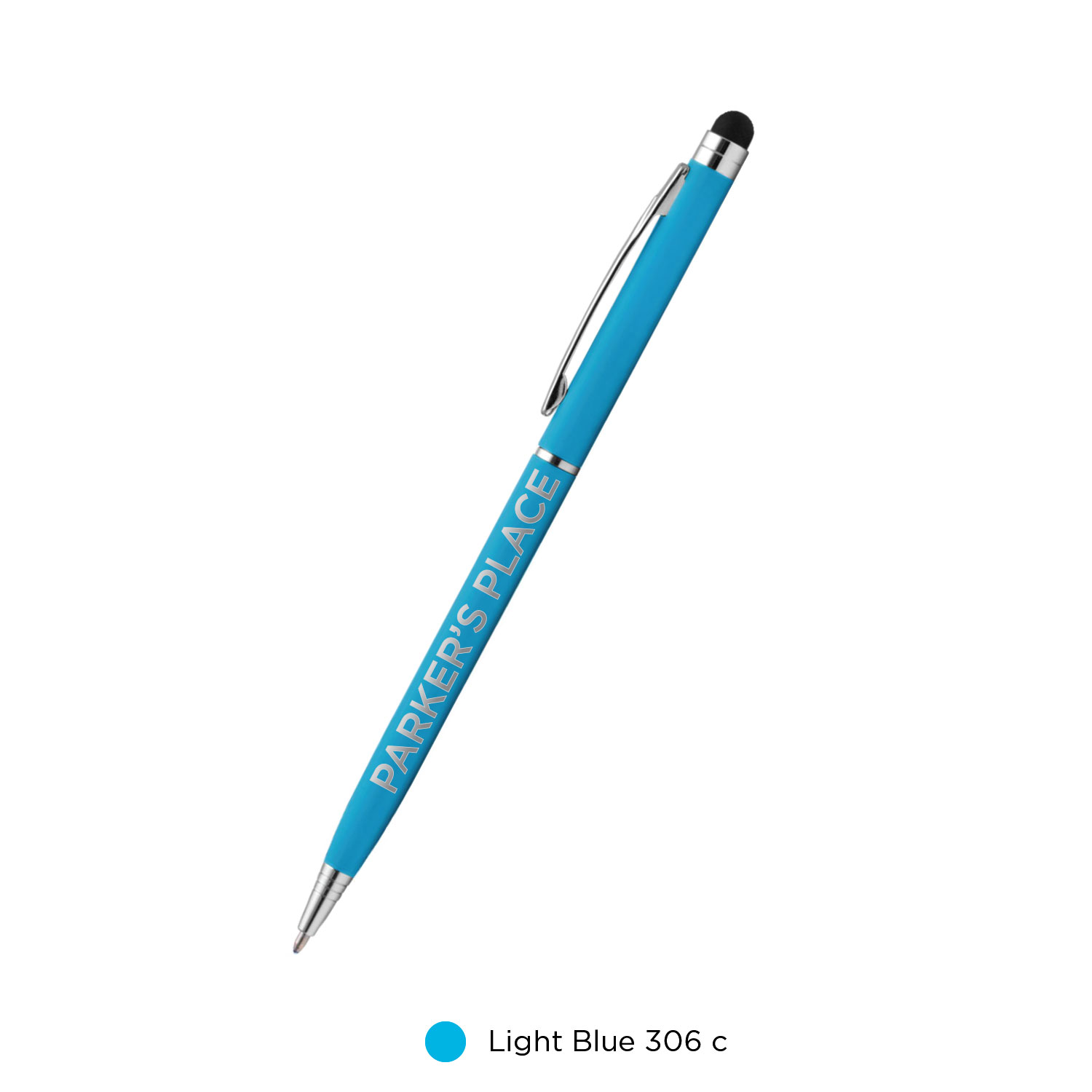 Skinny Softy Metal Pen (Engraved Imprint) 12