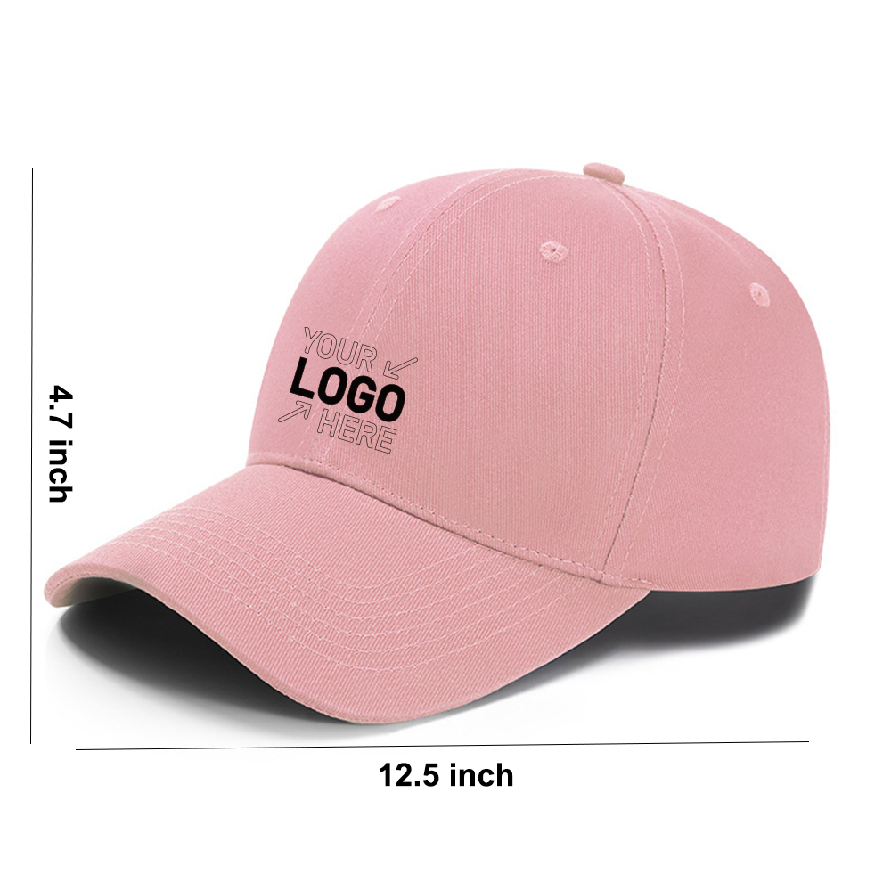 Sun protection outdoor solid color peaked hat 2