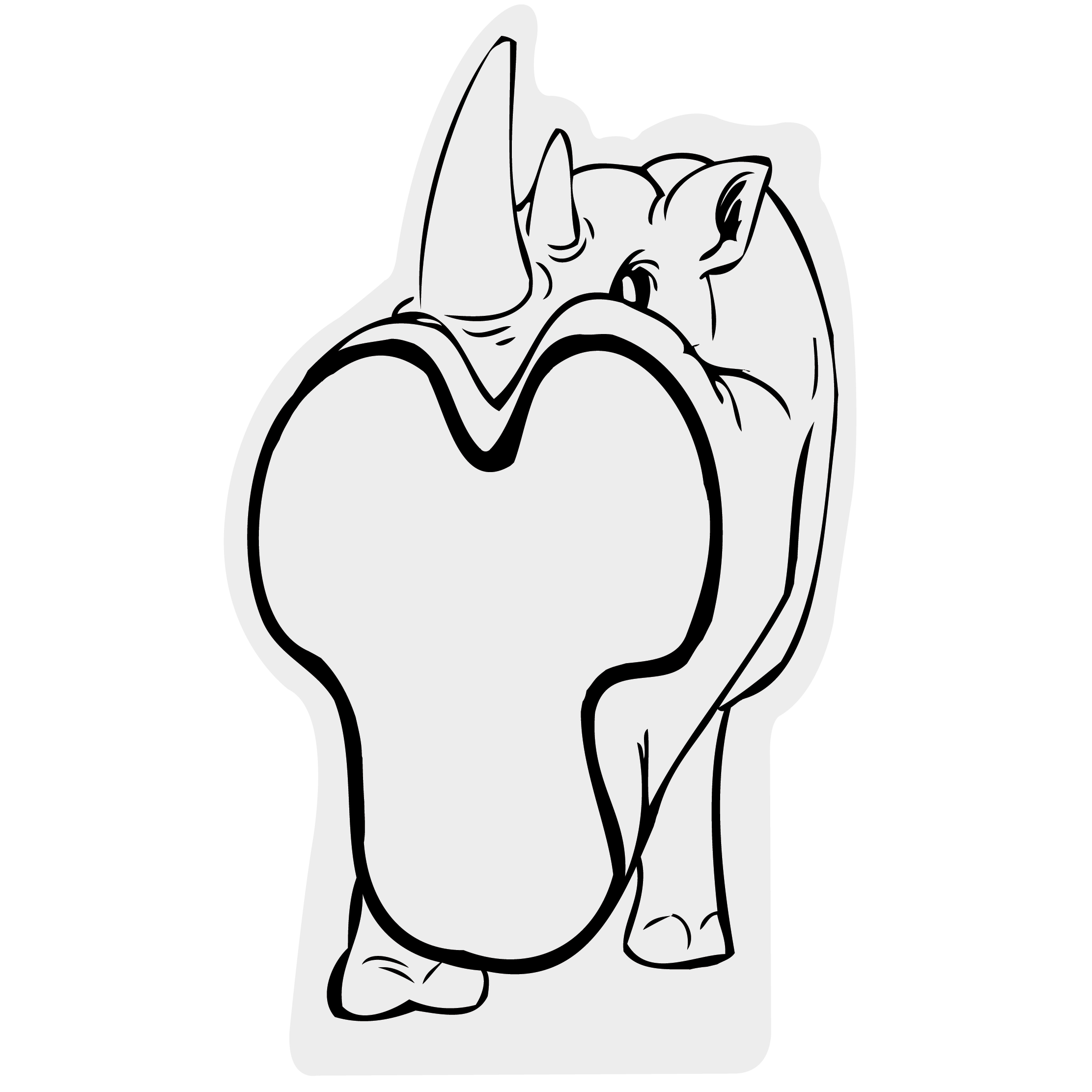 Foam Rhino Hoof Mitt 27