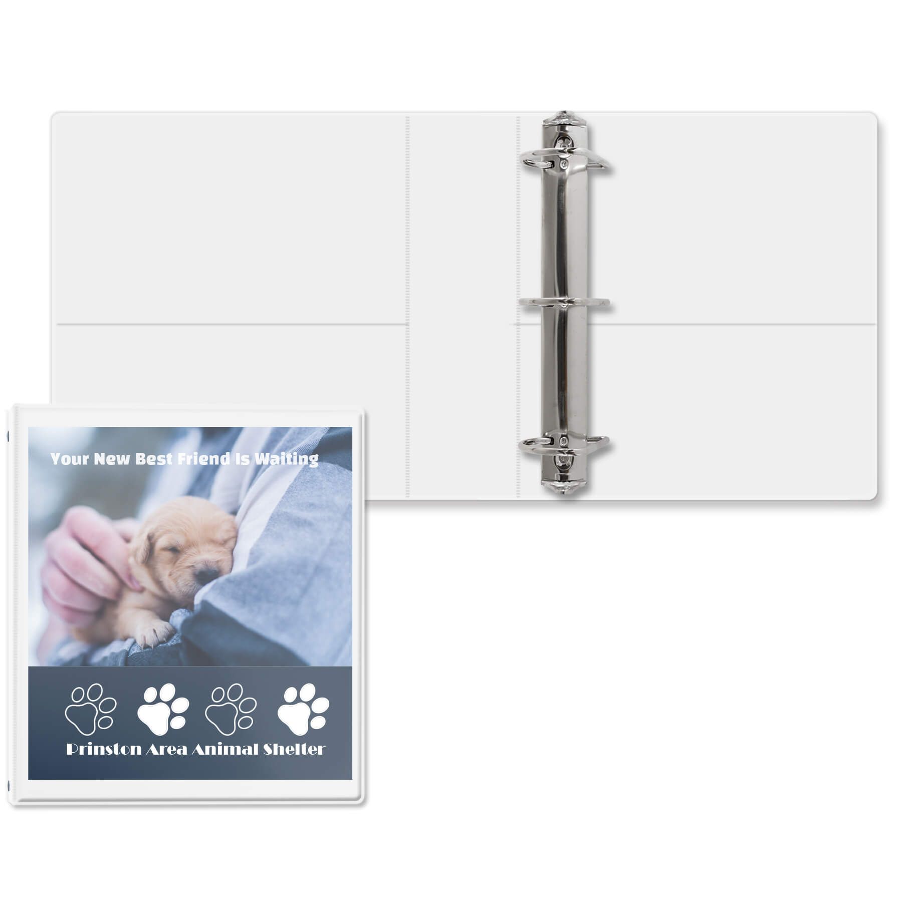 2 1/2" Entrapment Angle D Ring Binder 7