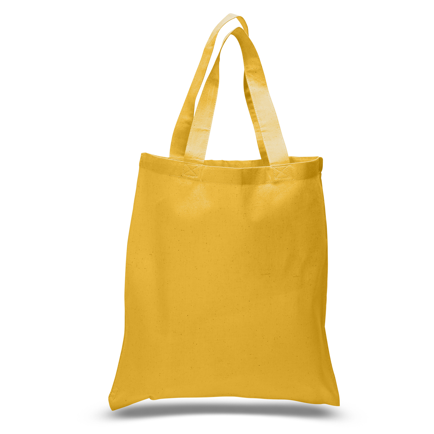 Canvas Slim Tote w/ Webbing Handles 18