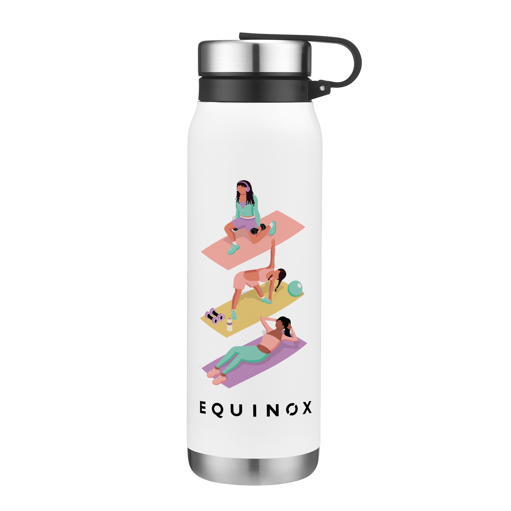 20 oz. Vacuum Water Bottle with Stainless Lid 9