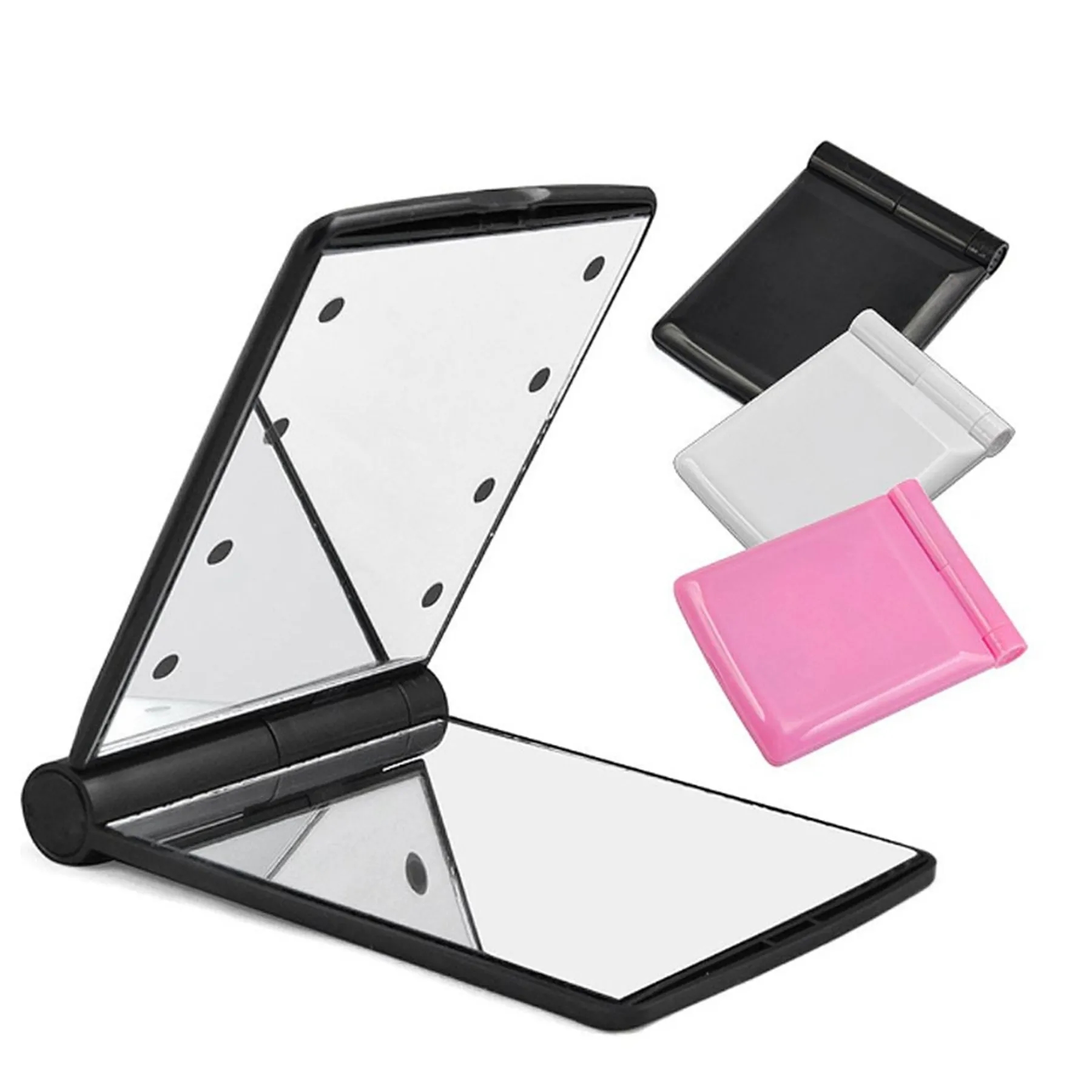 8 LED Light Folding Make Up Mirror 7
