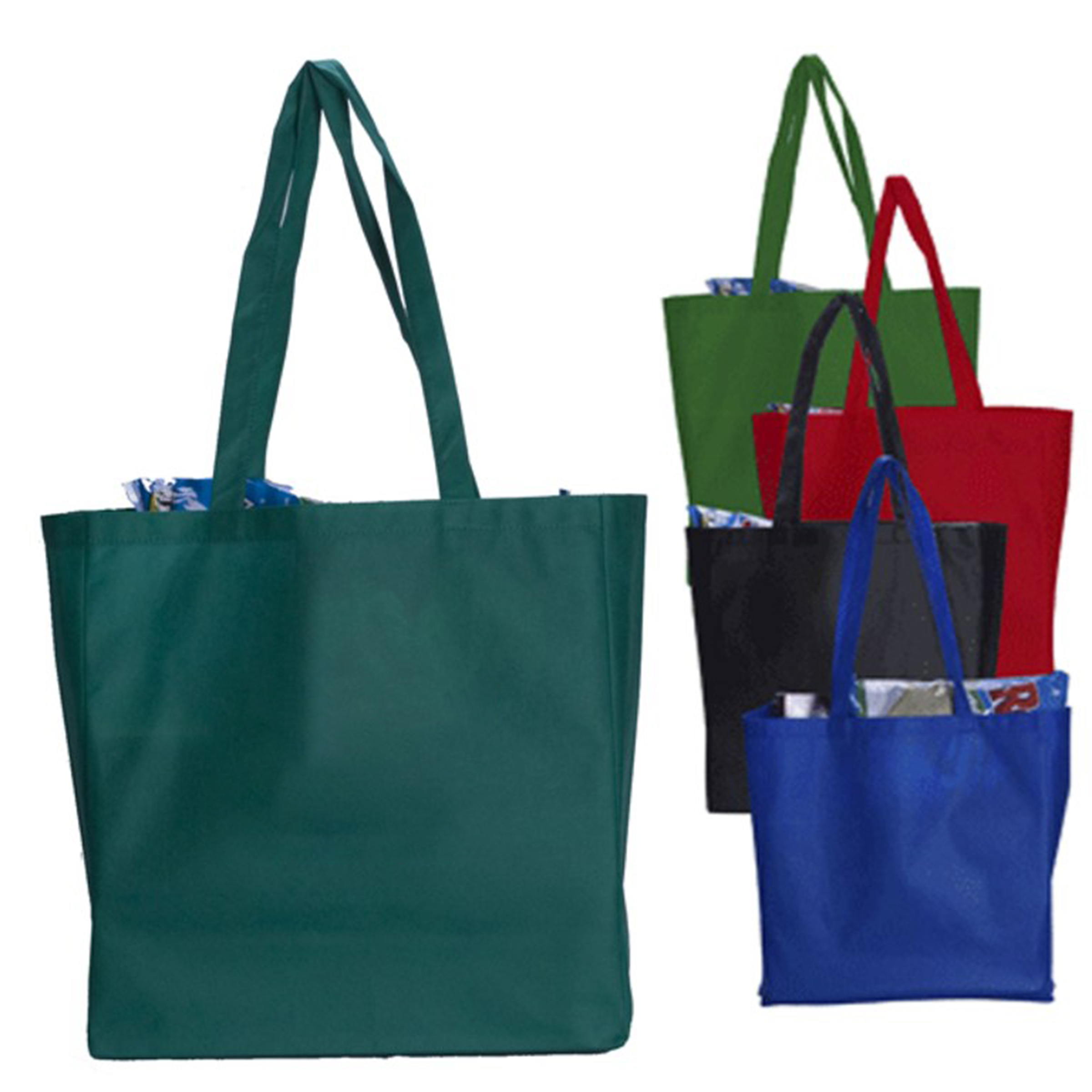 Casual Non-Woven Tote Bag with 28" handle. 1