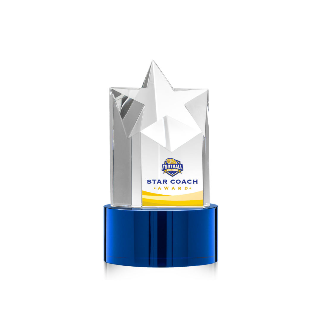 Berkeley VividPrint™ Award on Marvel Base - Blue 11