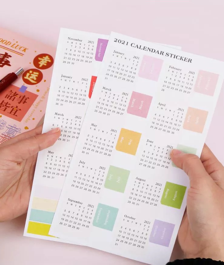 2024 Sticker Calendar 6