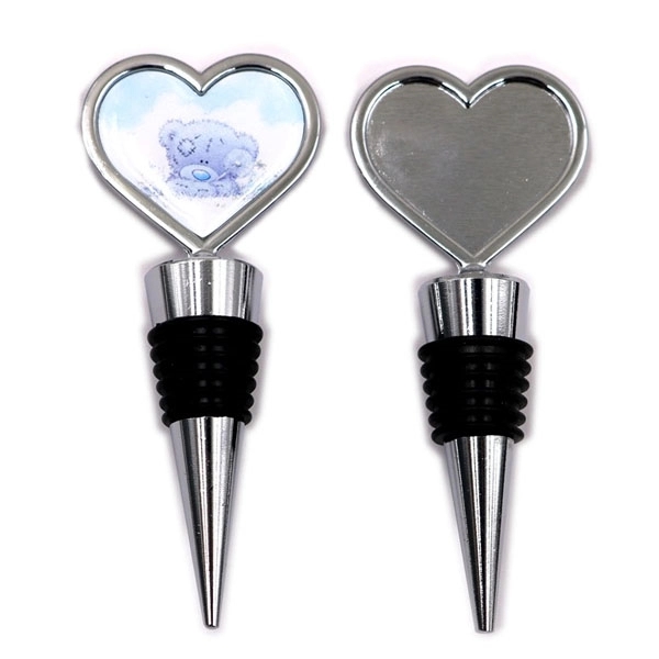 Metal Heart Shaped Wine Bottle Stopper 9