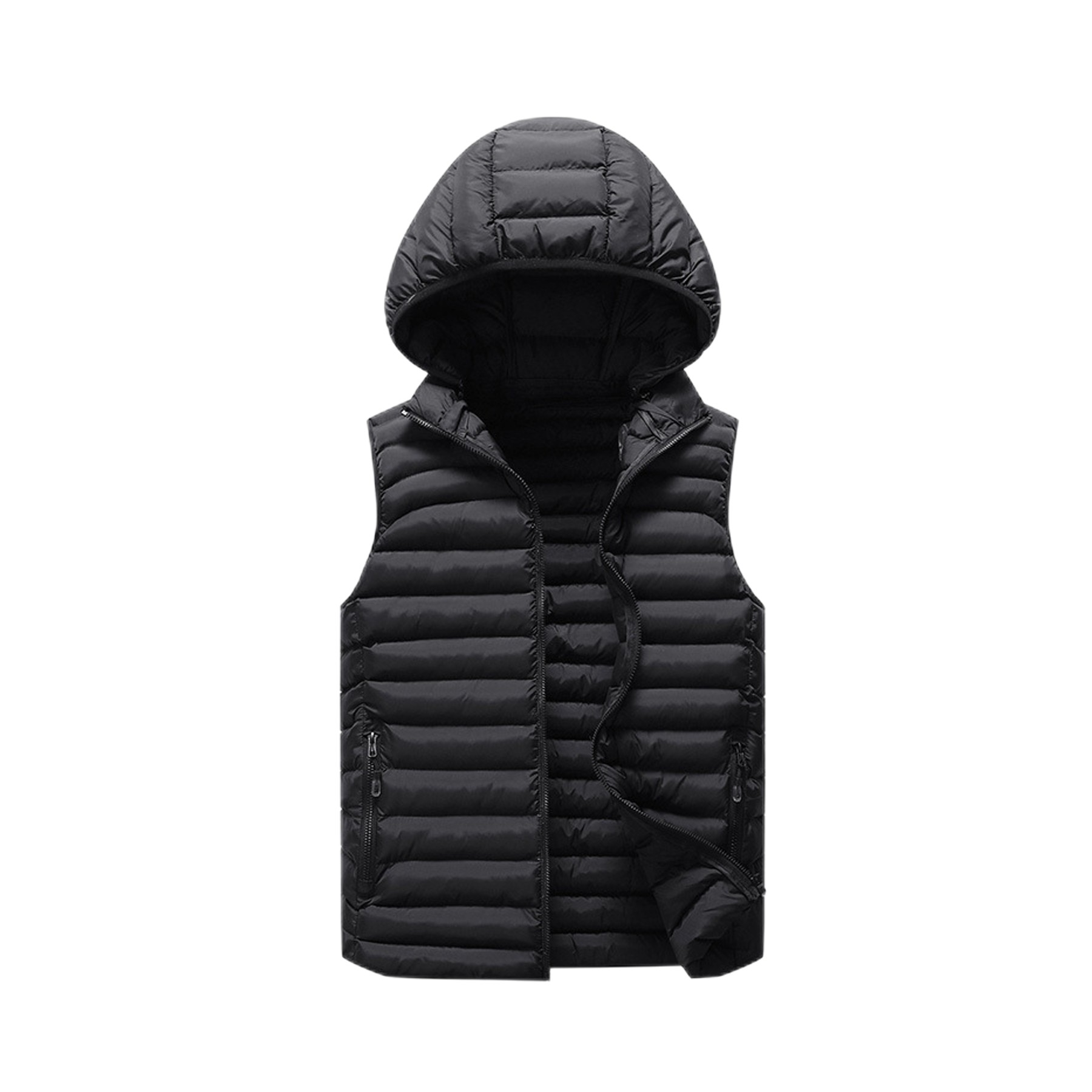 Teens Winter Down Vest Hoodie 2