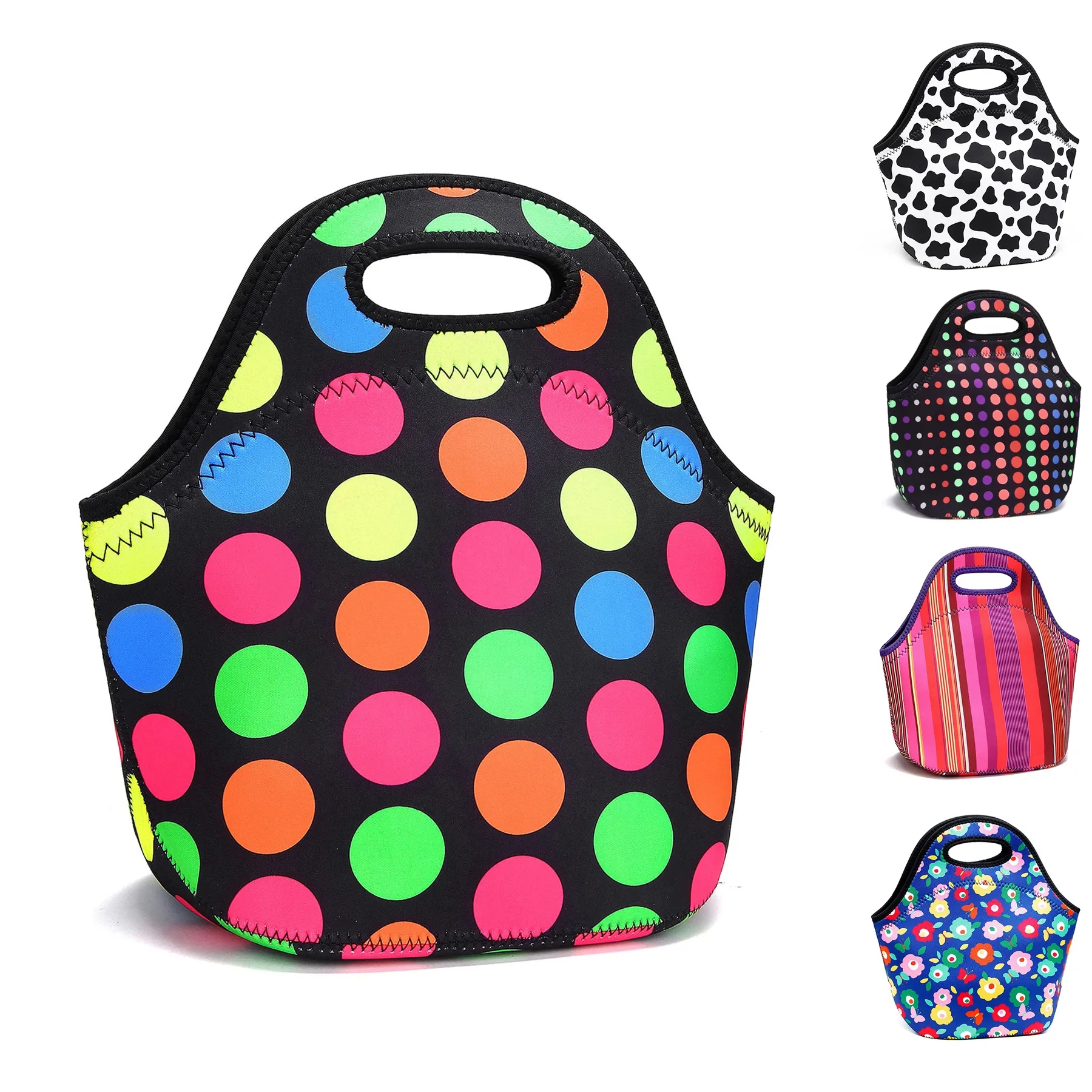 Neoprene Lunch Tote Cooler Bag 6