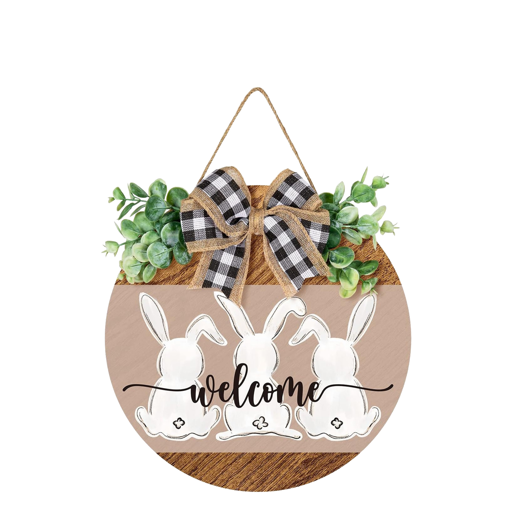 Wooden Decorative Pendant Festival Ornaments 8