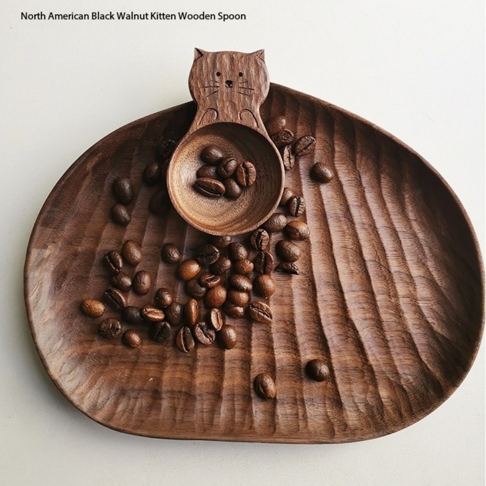 Wooden Coffee Bean Measuring Spoon 3