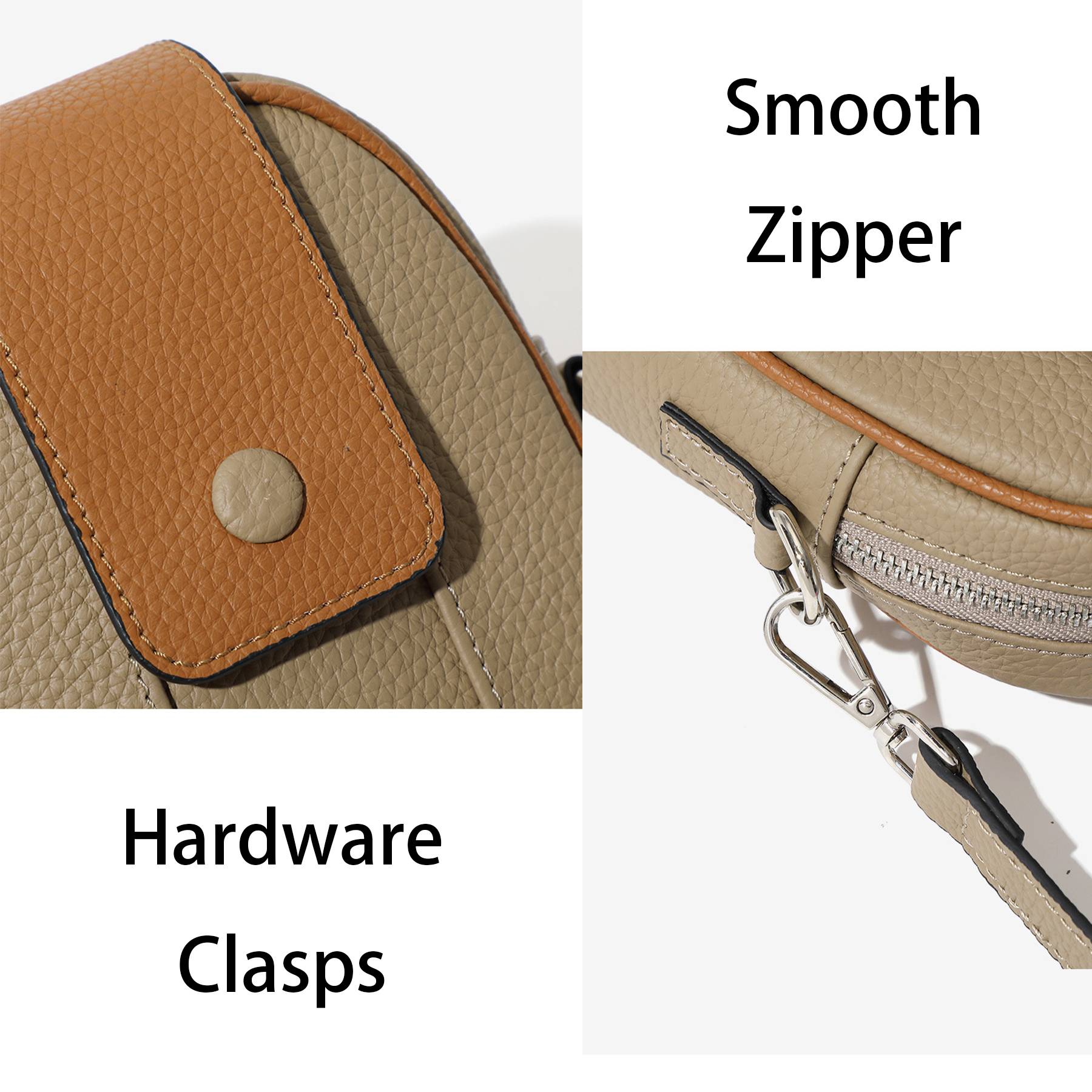 Genuine Leather Multifunctional cross-body phone bag 2