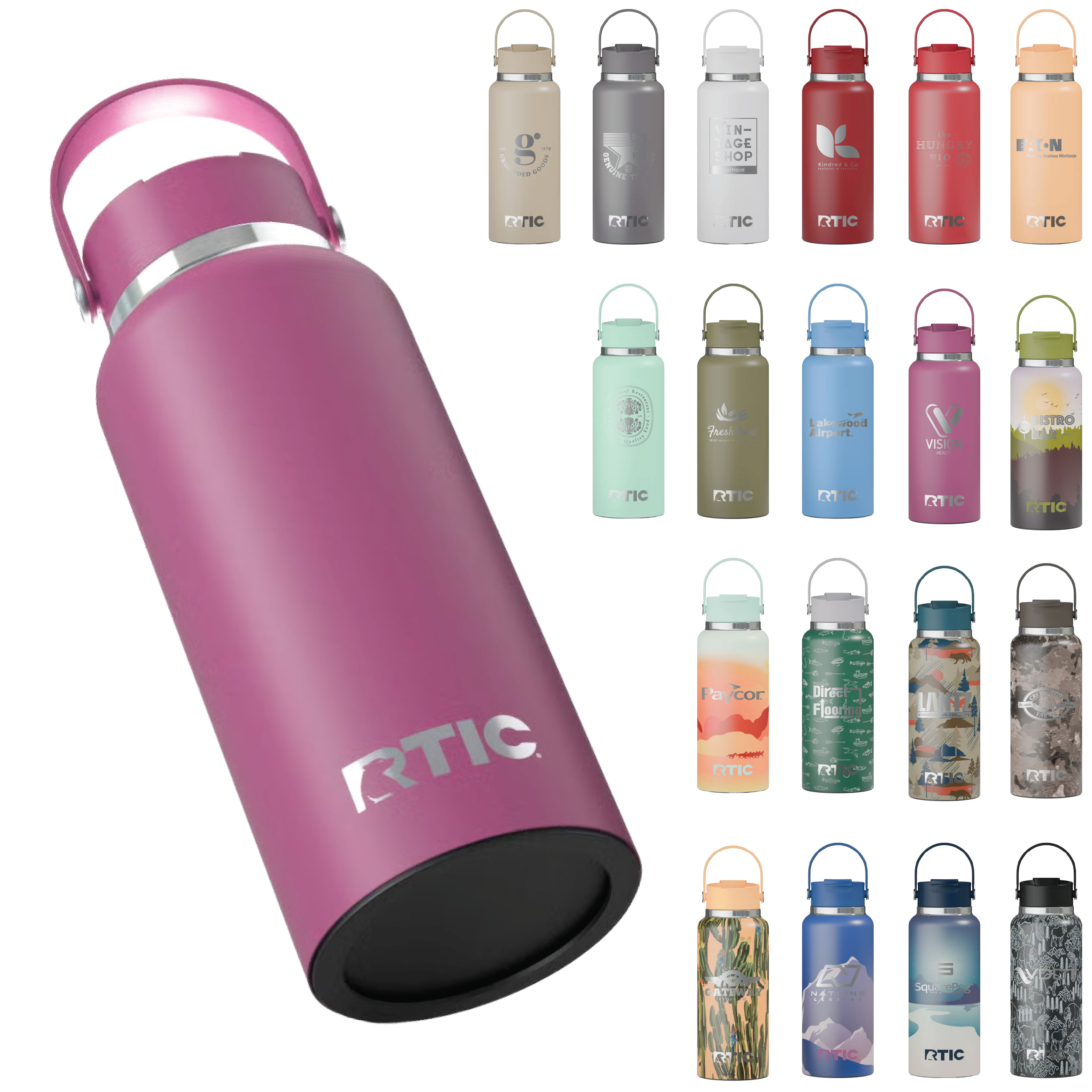 RTIC 32oz Ceramic Lined Stainless Steel Outback Bottles