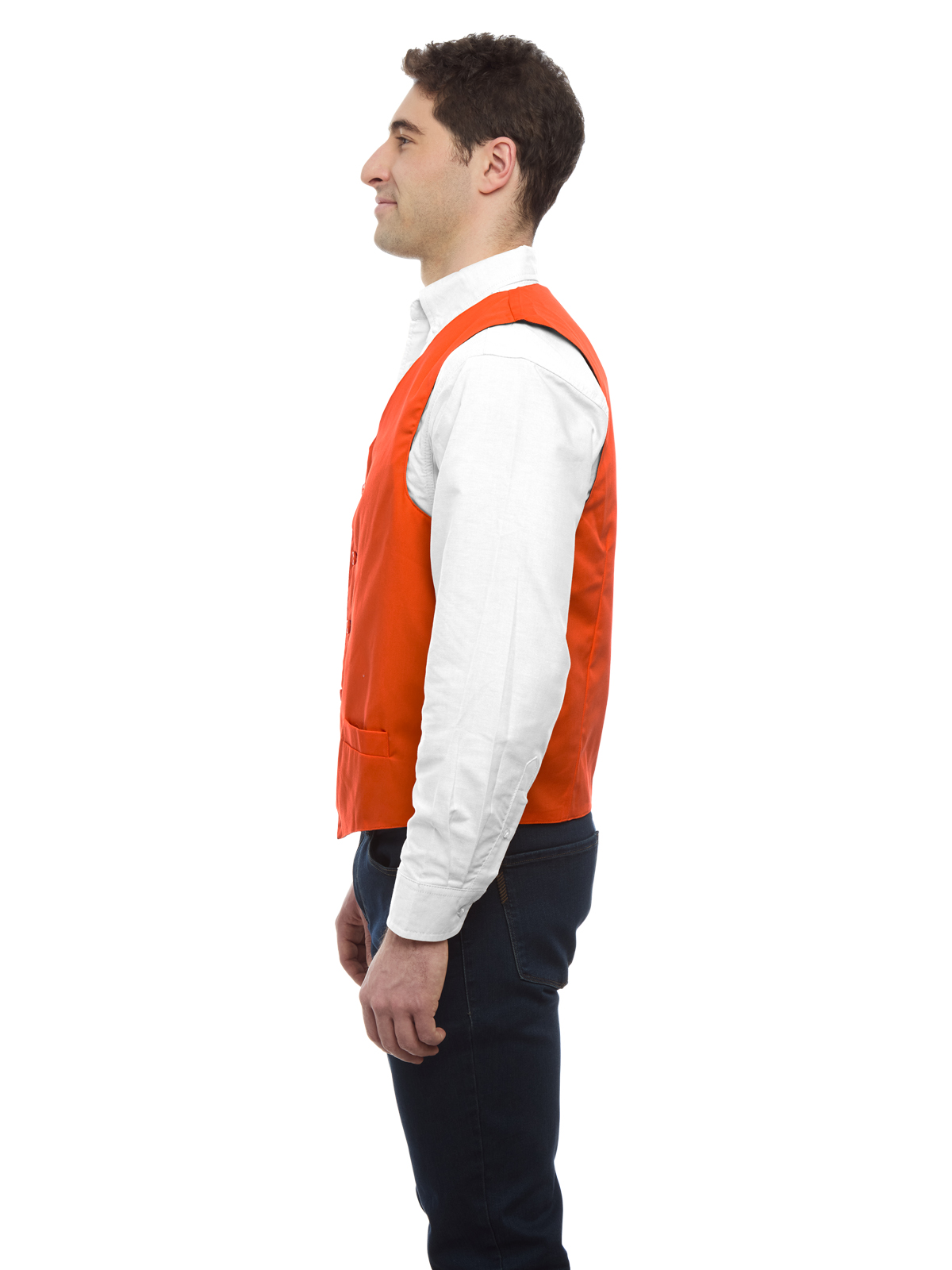 Blue Generation - Unisex 2-Pocket Scotchgard Treated Bistro Vest 3