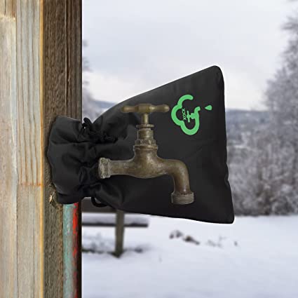 Outdoor Faucet Cover for Winter Freeze Protection 2