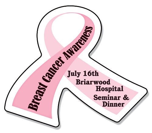 Magnet - Awareness Ribbon Shape (2.6875x2.25) - 20 Mil. 1