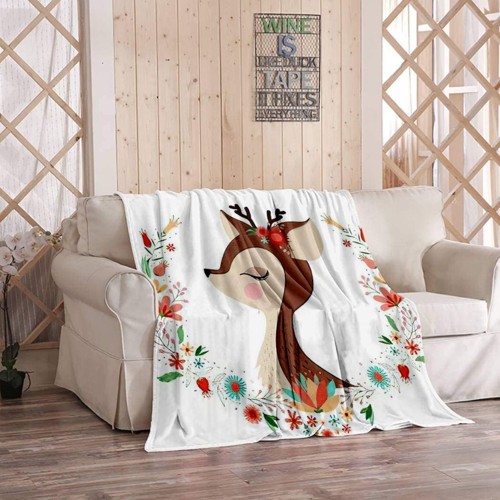 Full Sublimation Sherpa Throw Blanket - 40"x60" 3
