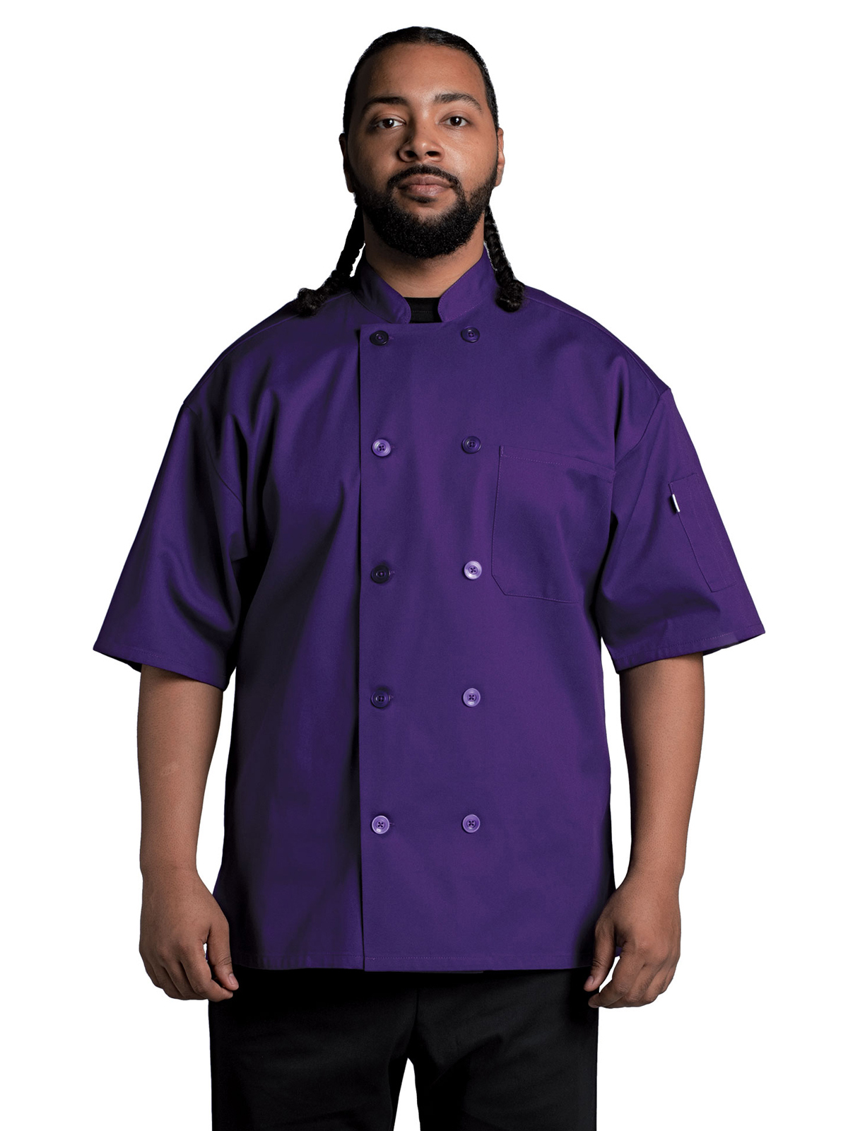 Uncommon Chef - Unisex South Beach Chef Coat 5