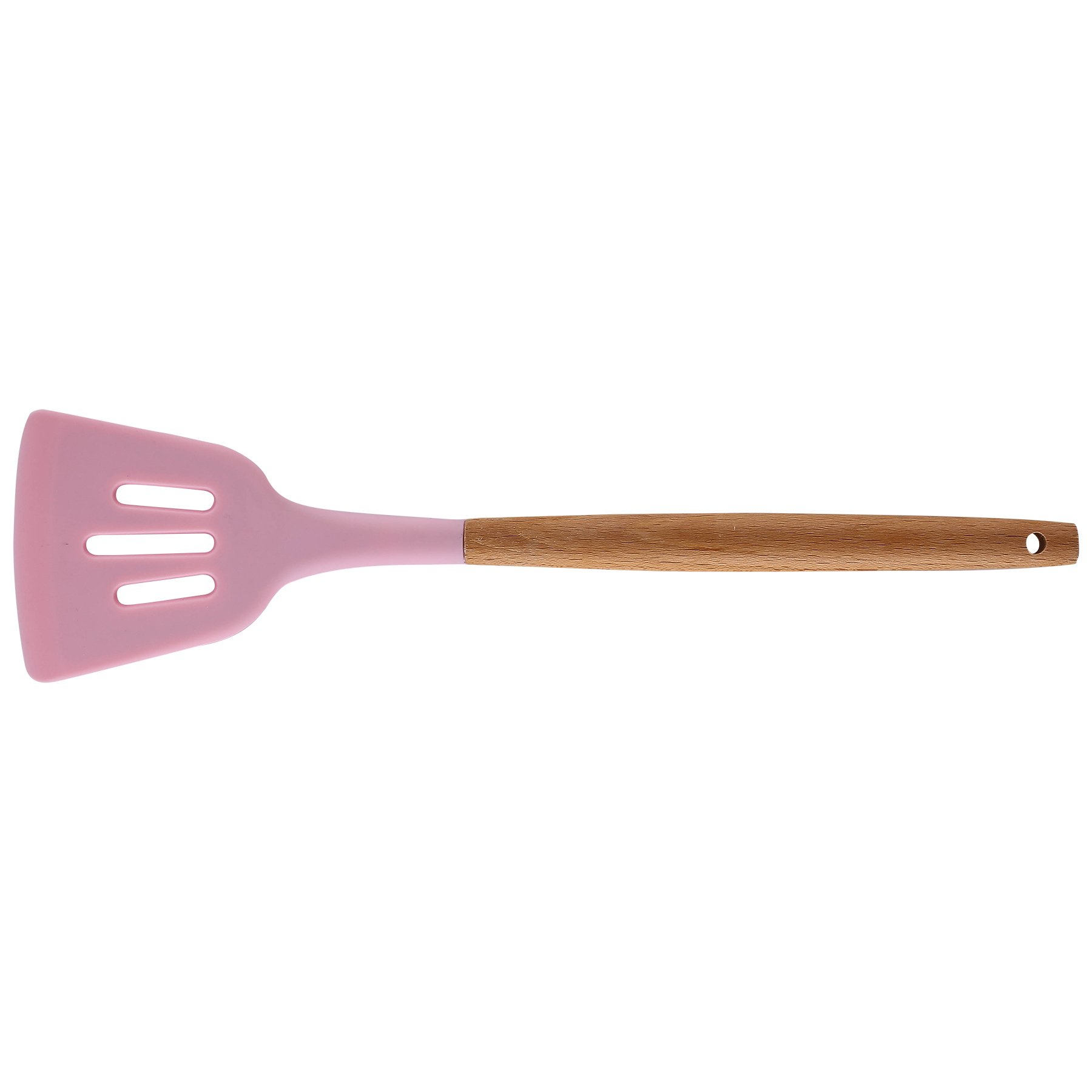 Silicone Cooking or Serving Utensil with Wooden Handle – Sold Individually or as a Set 32