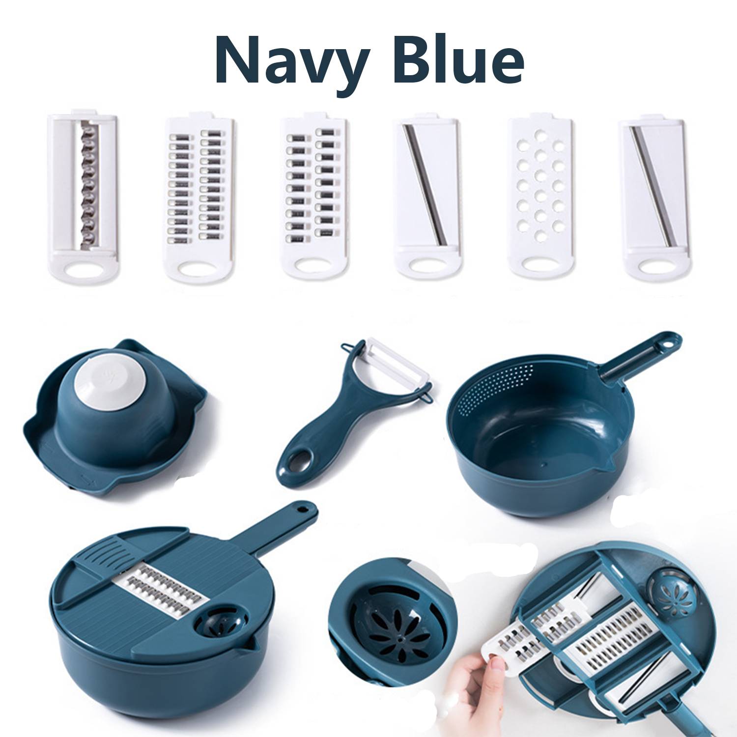 Multi-function 9-in-1 Vegetable Cutter 2