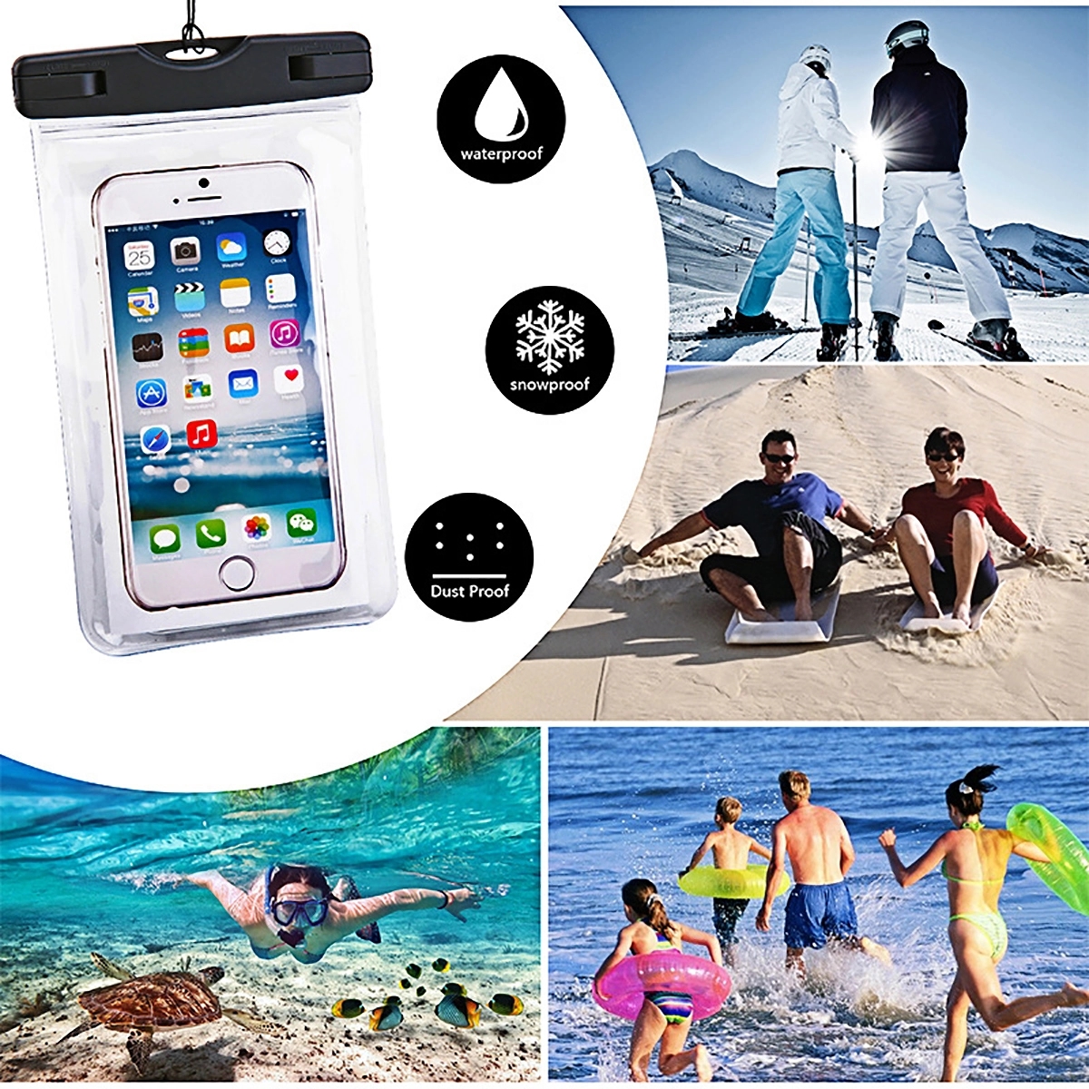 Waterproof CellPhone Pouch 3