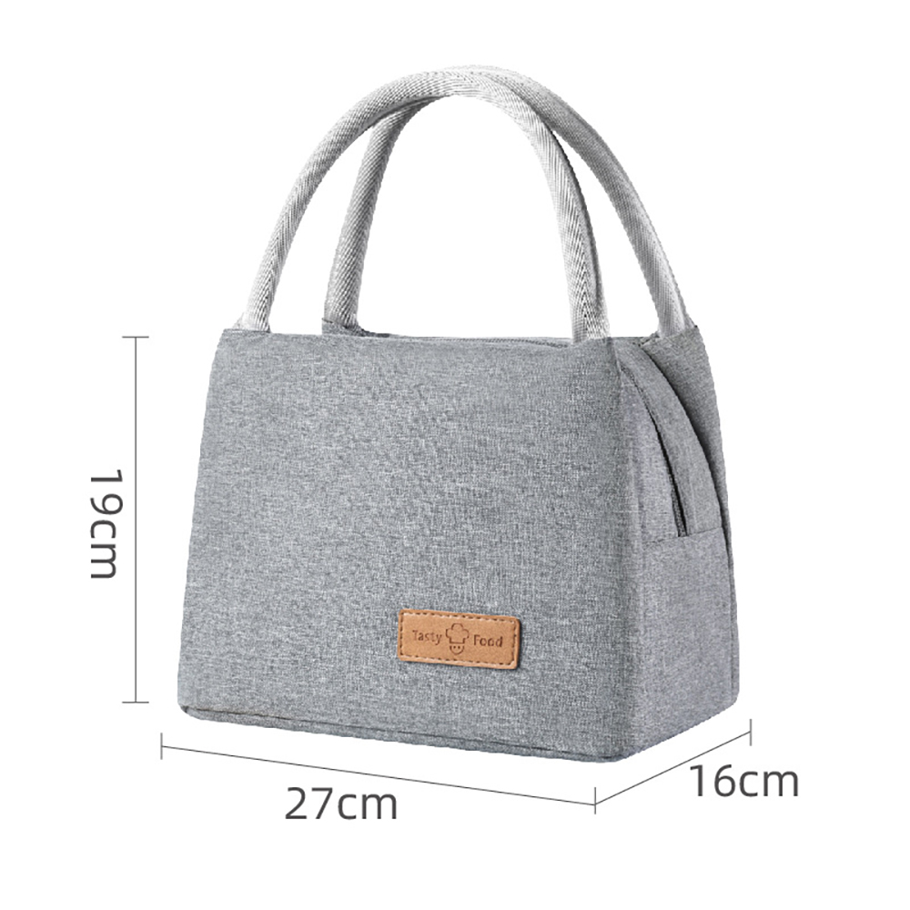 Portable lunch bag thickened aluminum foil insulation cooler bag 2