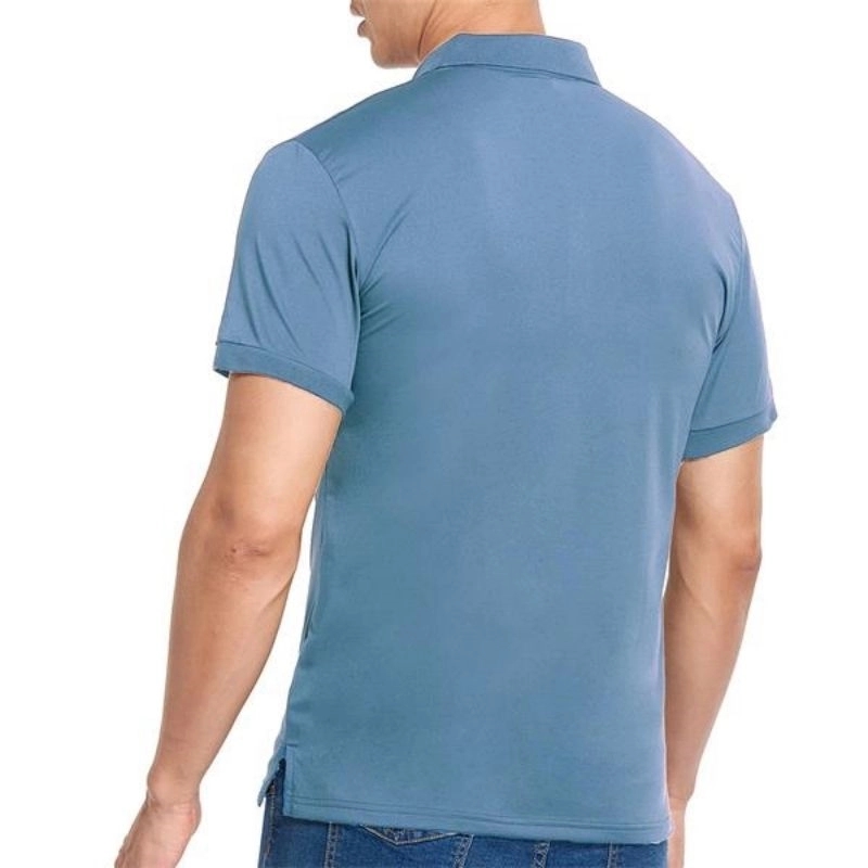 Men Dry Fit Golf Polo Shirts 6