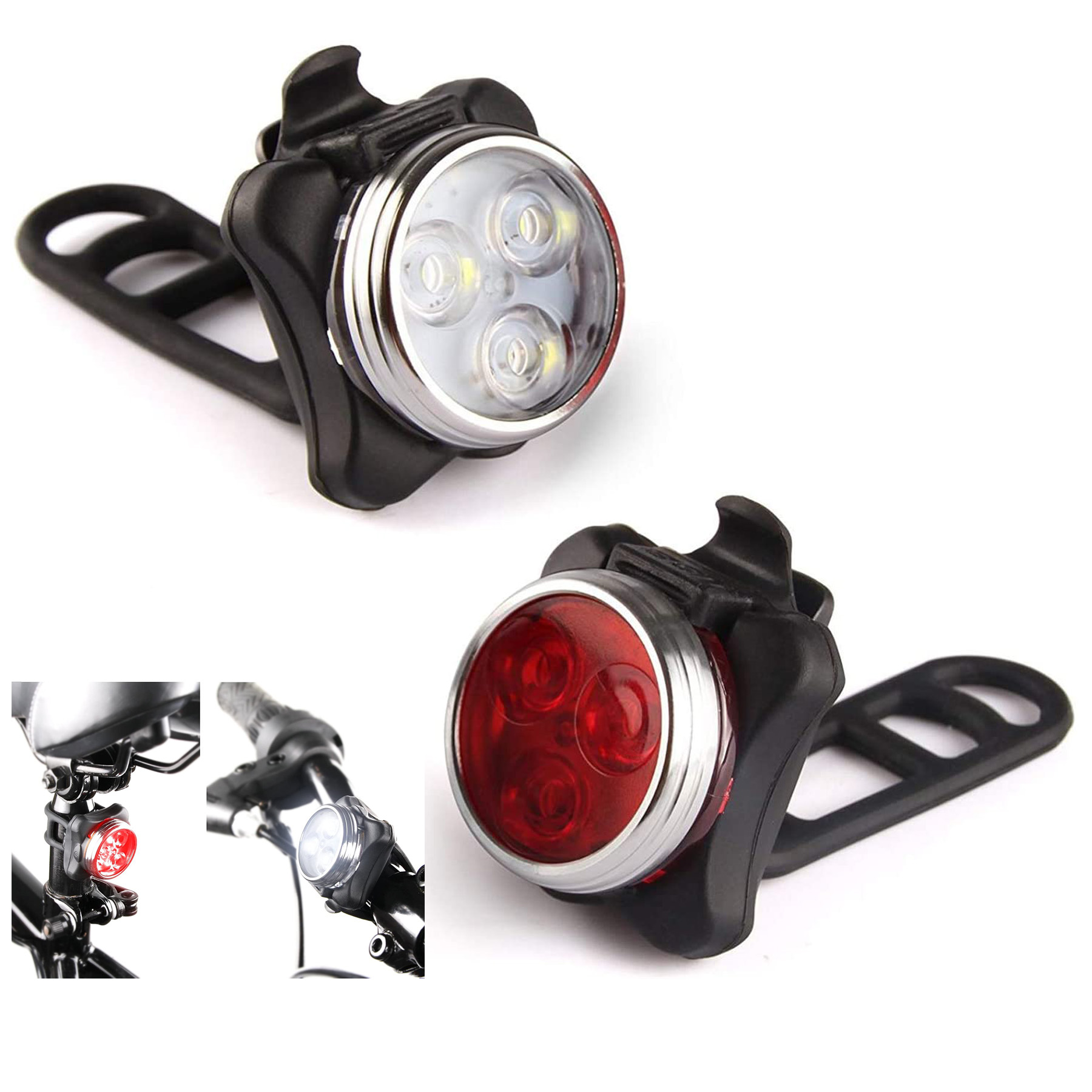 USB Rechargeable Bike Light