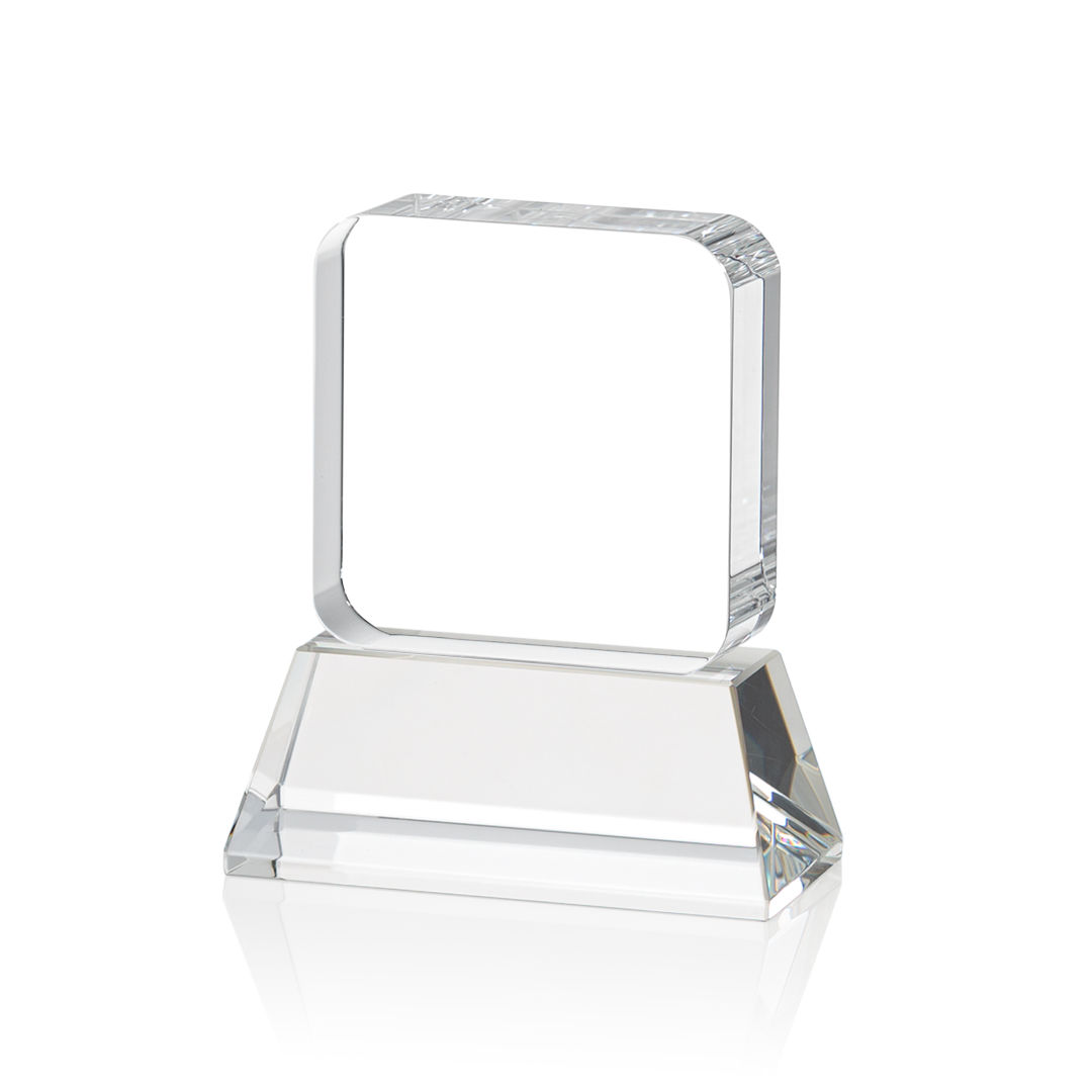 Flamborough VividPrint™ Award on Base - Clear 14