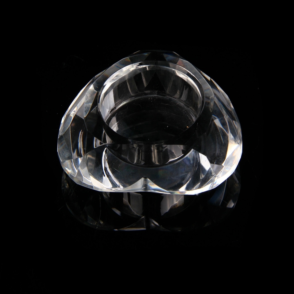 Crystal Heart Shape Wedding Tealight Holders 6