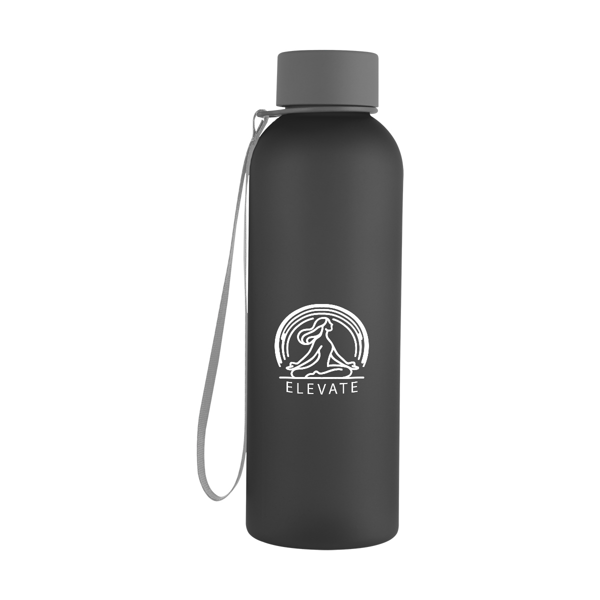 20 Oz. Morgan rPET Rubberized Bottle With Carry Strap 6