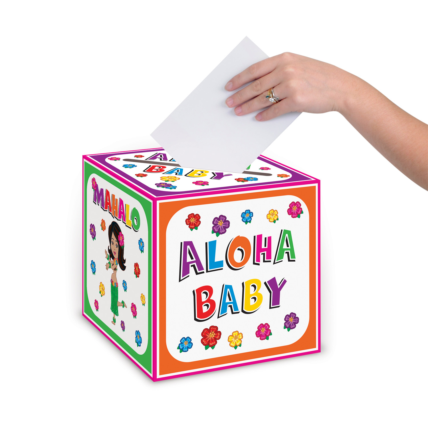 Hula Baby Card Box 2